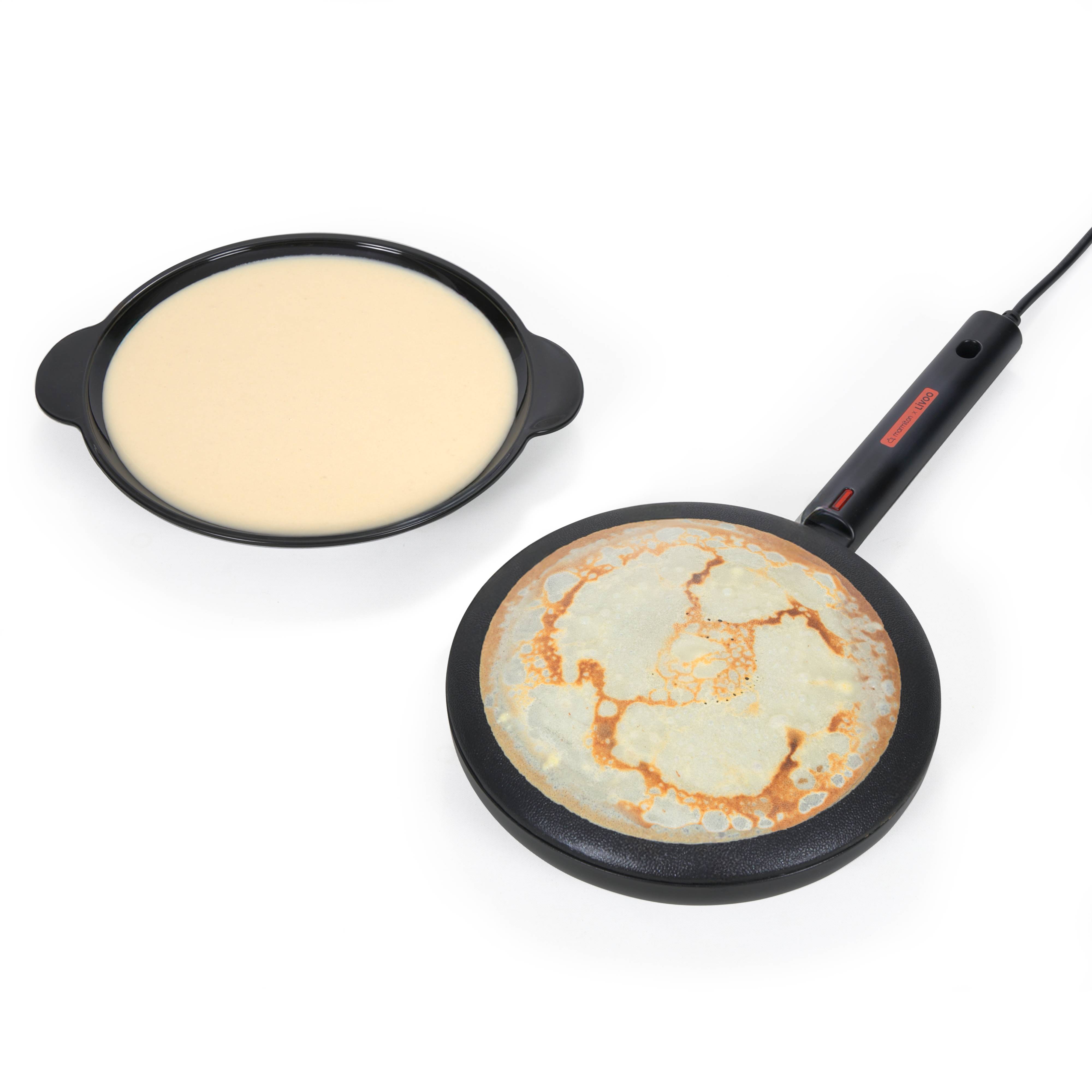 Livoo - Crêpière électrique 600w 20cm noir DOP258CO Livoo - Image 1