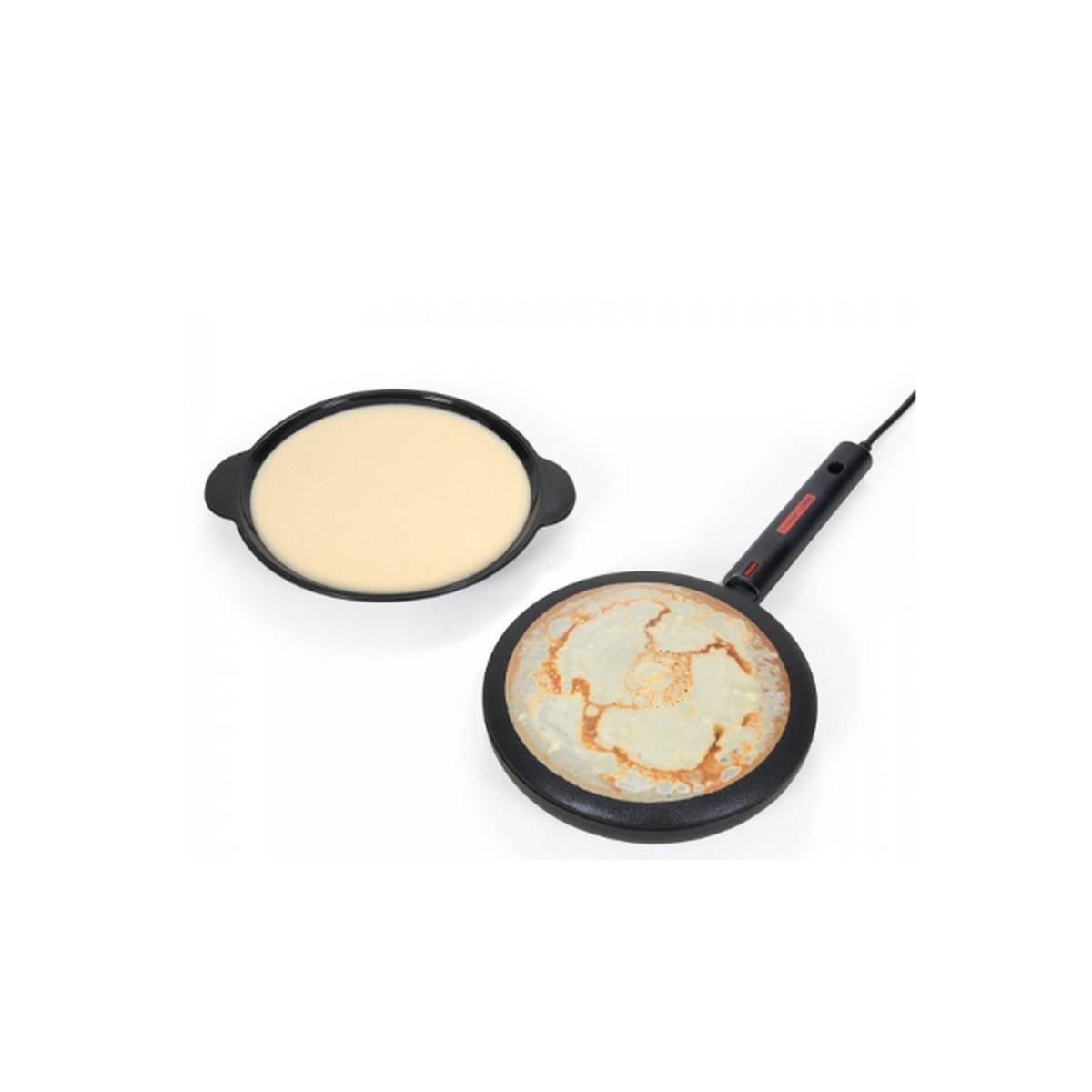 Livoo - Crêpière électrique 600w 20cm noir DOP258CO Livoo - Image 2