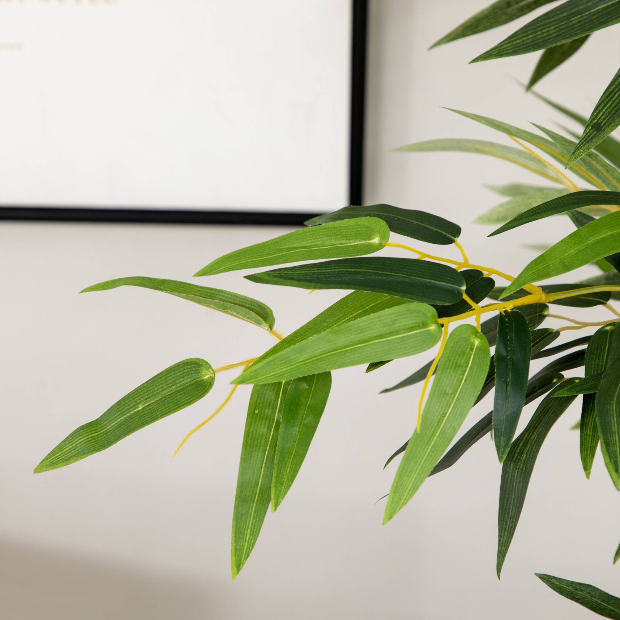 Sans Marque - Bambou artificiel, plante déco, aspect réel, facile, pour maison, 180 cm, vert - Image 10