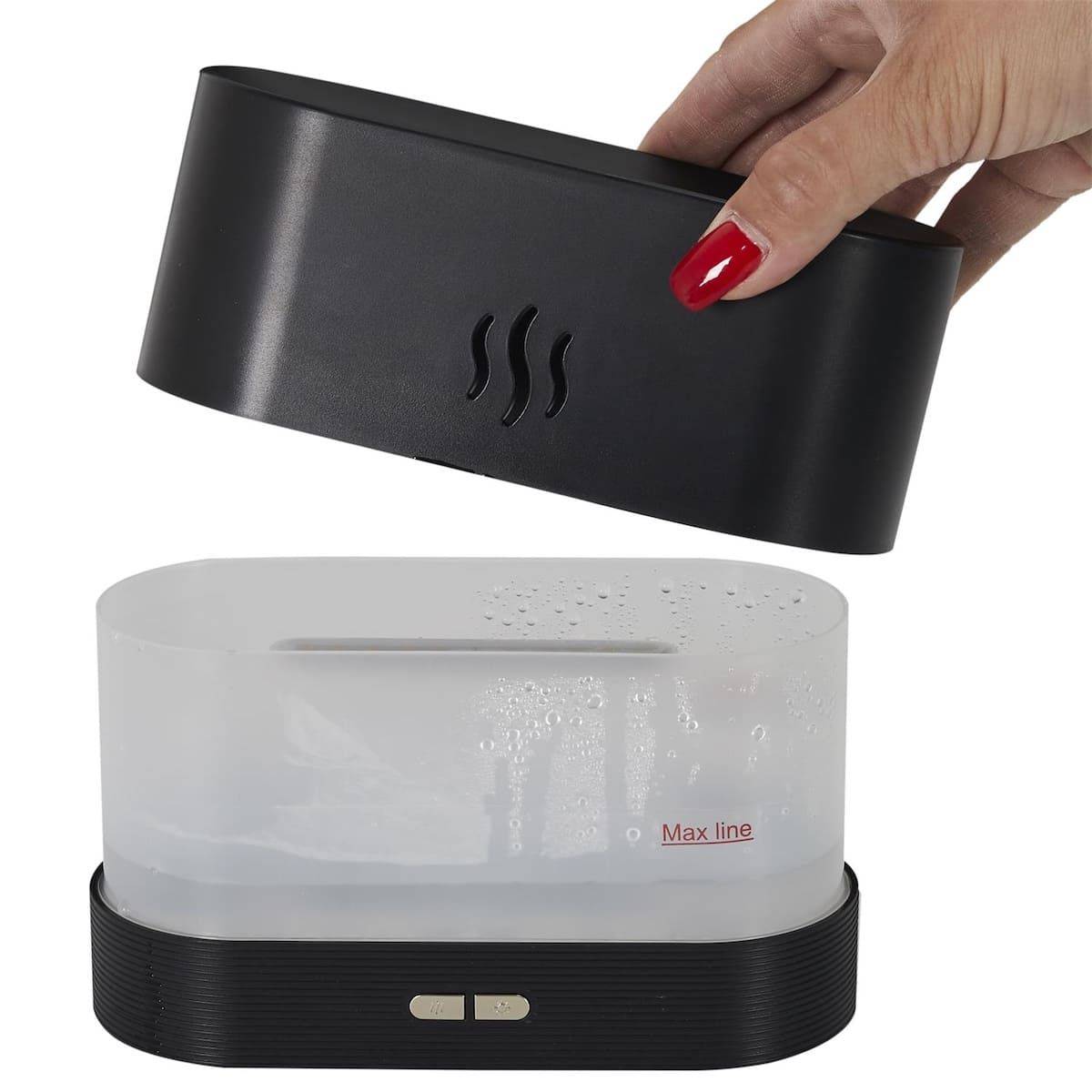 ALTOBUY - Diffuseur d'huile essentiel LED Effet Flamme USB, Parfum et Lumière Relaxante pour Votre Maison - DELIX - Image 10