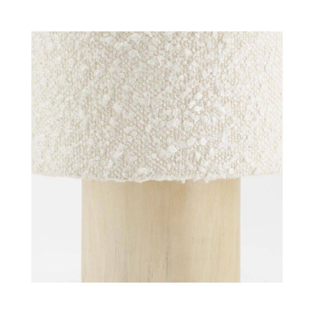 Aubry Gaspard - Lampe en métal et coton bouclette - Image 2