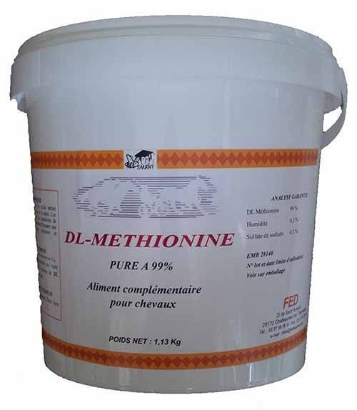 DL METHIONINE PURE - Acides Aminés Cheval - 5kg
