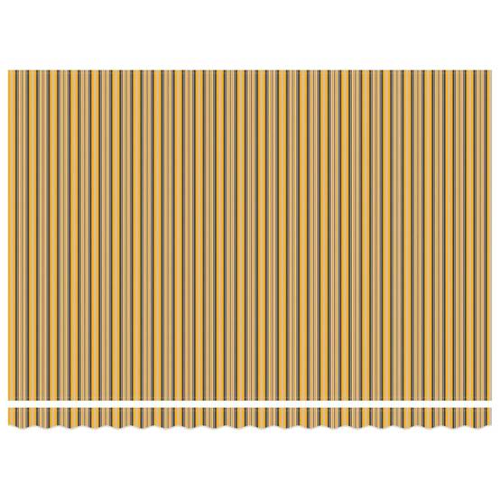 Store Banne Manuel avec Éclairage LED Toile et Acier pour Jardin et Patio Multicolore 450x300 cm – ComfortXL Outdoor Living - Image 9