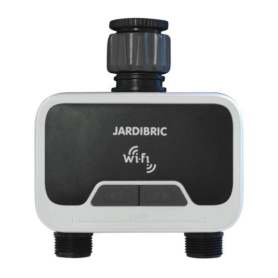 Jardibric - Jardibric - Programmateur d’Arrosage WiFi 2 Voies - Application Tuya Smart - Compatible Google et Alexa - IP54 - Image 2