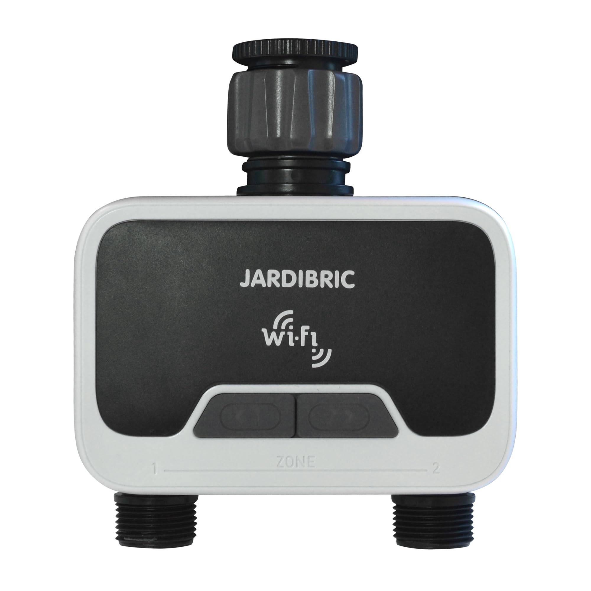 Jardibric - Jardibric - Programmateur d’Arrosage WiFi 2 Voies - Application Tuya Smart - Compatible Google et Alexa - IP54 - Image 2