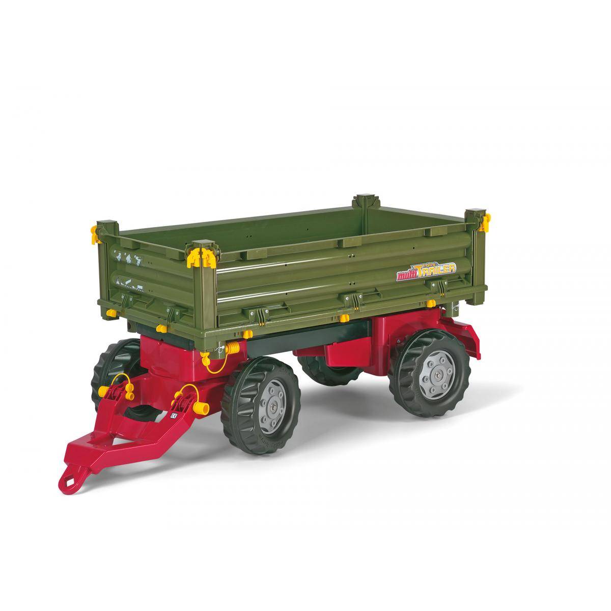 Remorque Rolly Toys RollyMulti pour Enfants de 3 à 10 Ans - Jouet de Plein Air
