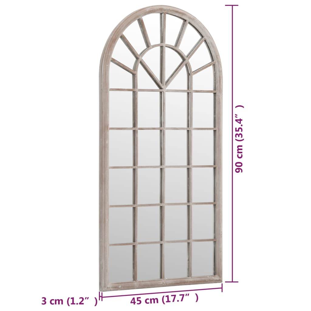Miroir Sable 90x45 cm Fer pour utilisation à l'intérieur Maison Chic - Image 6