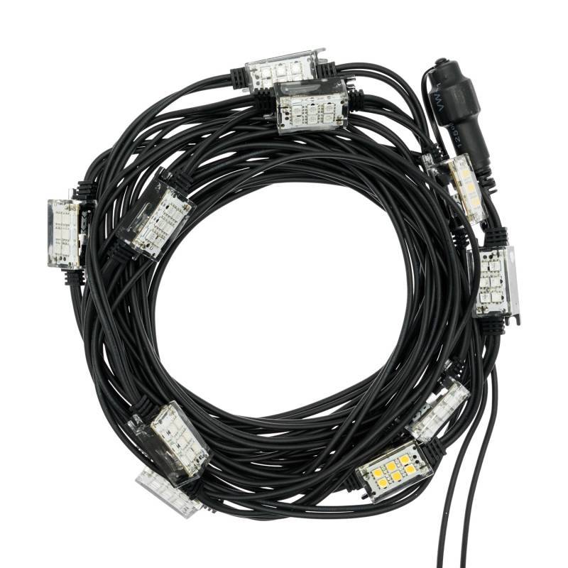 Lotti - Guirlande stroboscopique 10 lampes multicolore flash prolongeable 230V IP44 professionnelle Lotti - Image 8