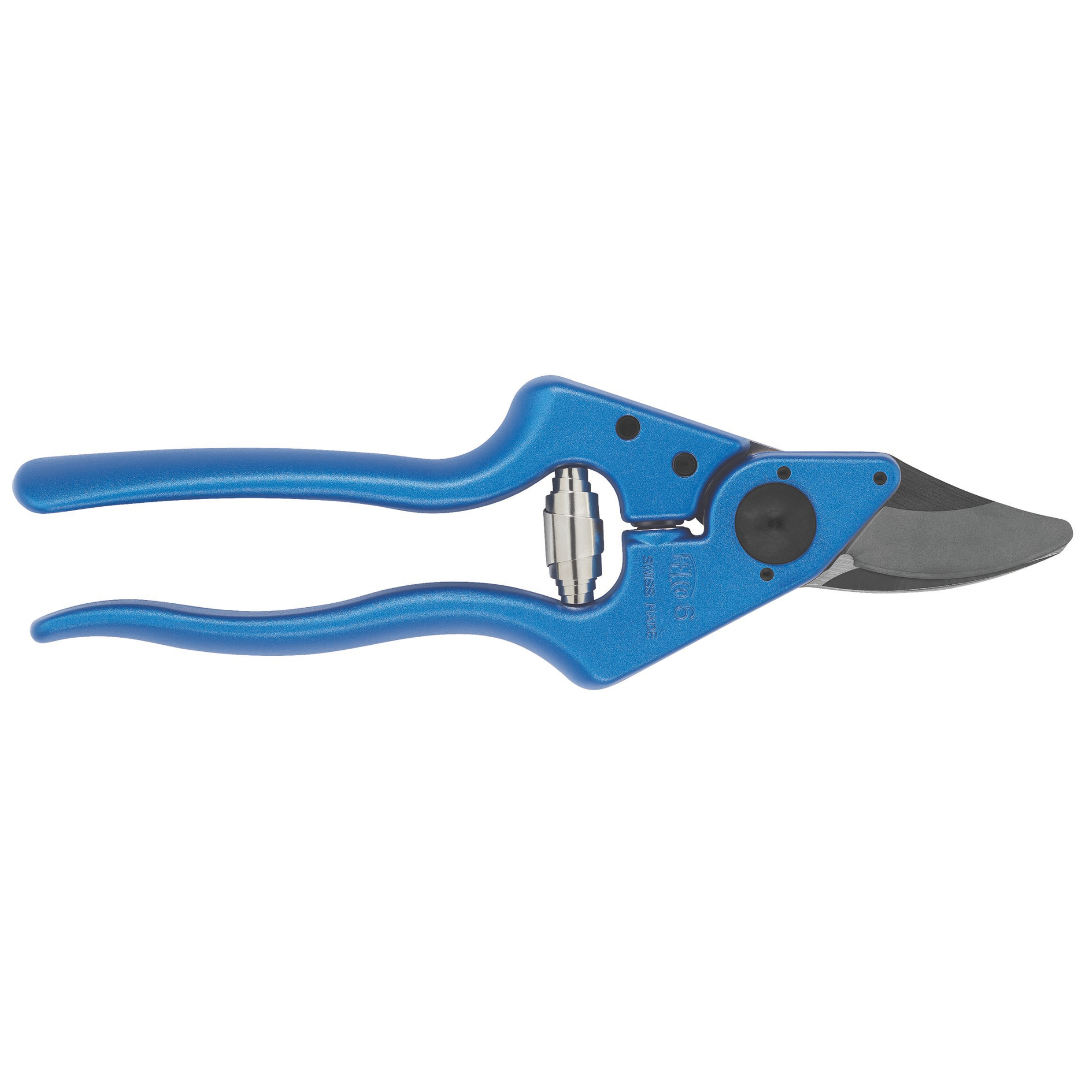 Felco - FELCO 6 Sécateur personnalisable Lame F-Tech / Poignées bleues, coupe 20 mm, poignées aluminium forgé, Swiss Made - Image 3