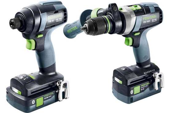 Set de vissage sans fil TID 18 5,0/4,0-Set TPC 18/4 - FESTOOL - 577654 - Image 2