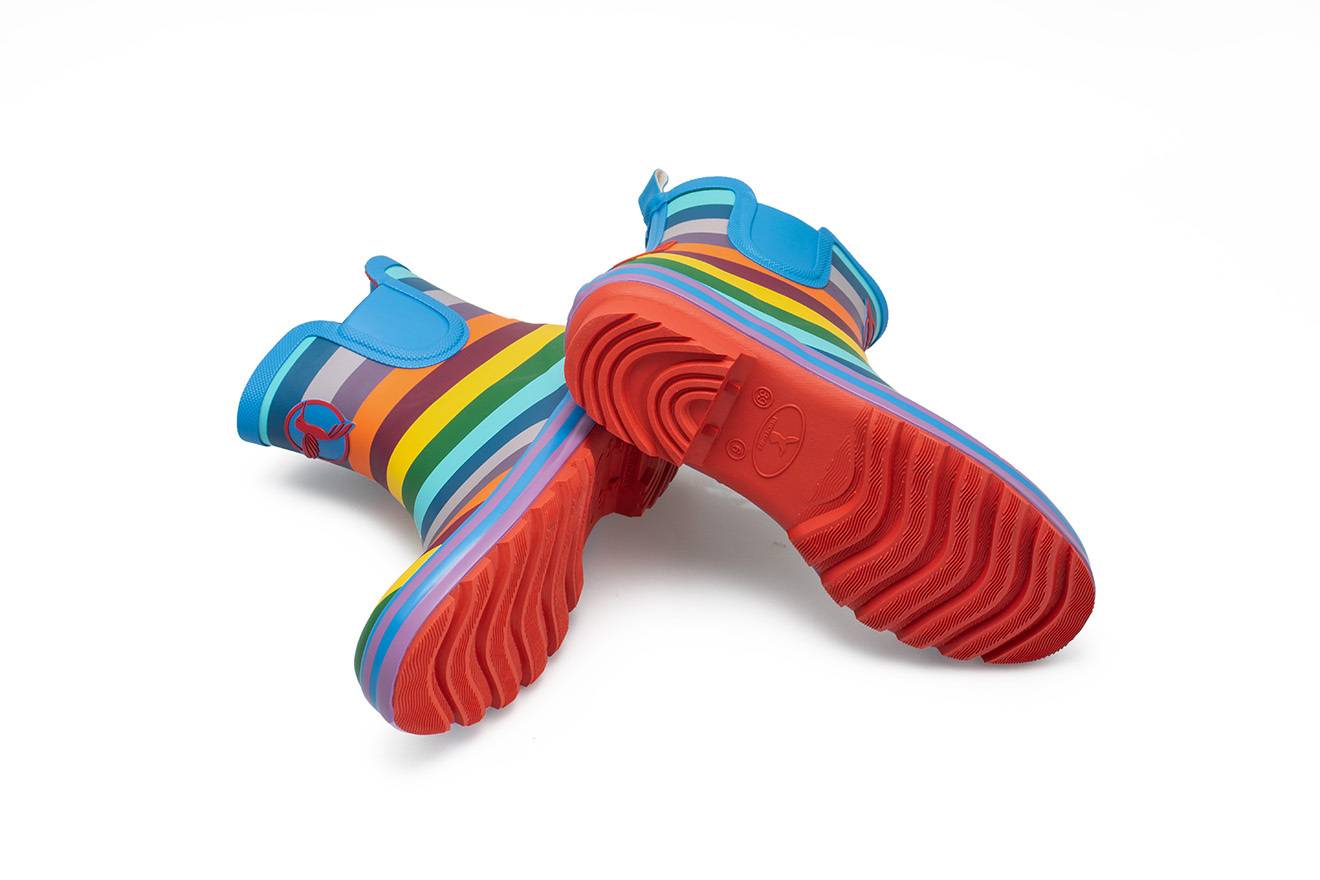 Rouchette - RAINBOW MEADOW WELLIES ANKLE Rouchette - Image 2