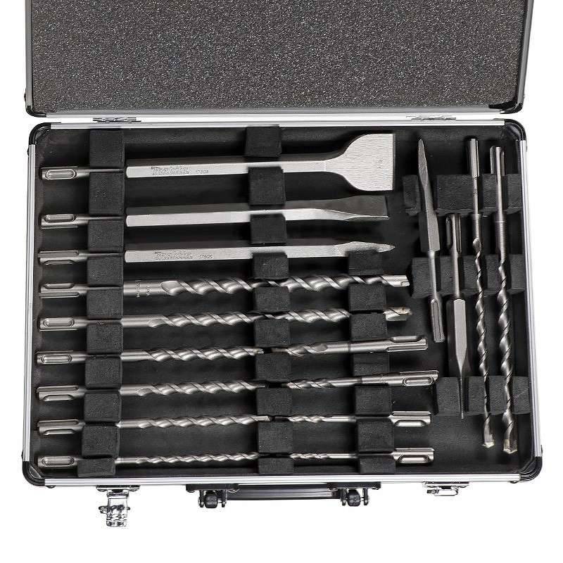 Set de Forets et de Burins 17 pièces SDS+C - MAKITA - D-42444 - Image 3