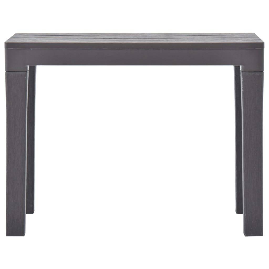 Vidaxl - Bancs de jardin lot de 2 Moka Plastique vidaXL 48782 - Image 7