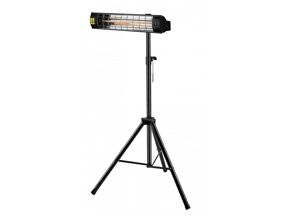 Trépied Pour Radiateur électrique - 1.1-1.8 M - Noir -habitat Et Jardin - Image 1