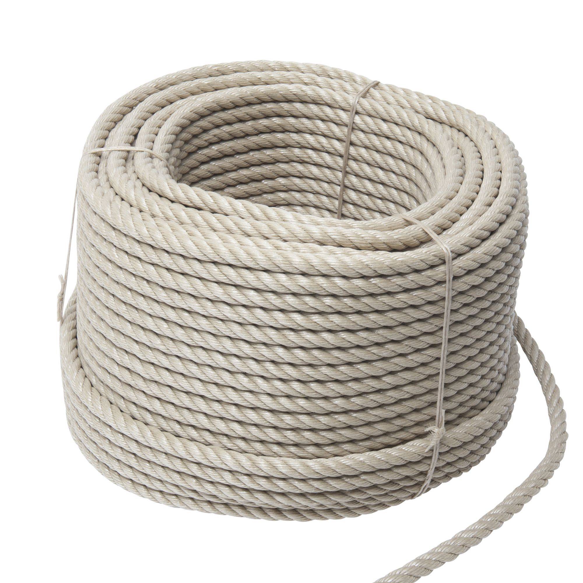 Corde beige 100 mètres WERKA PRO - Ø 16 mm (résistance ± 3300 kg) - Image 3