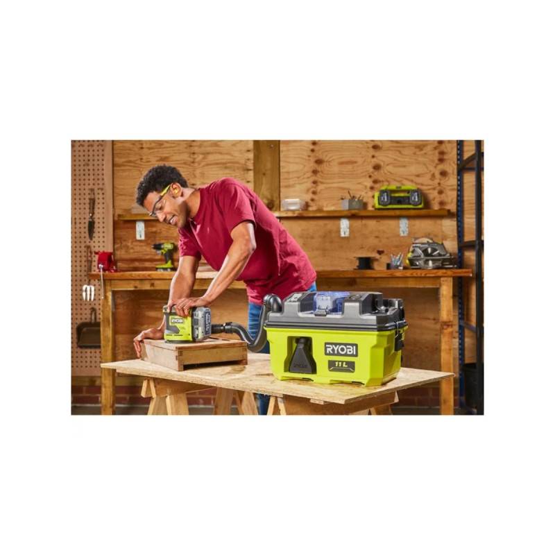 Ryobi - Aspirateur d'atelier RYOBI 18V One+ RV1811 - Batterie 4,0Ah et chargeur - Image 2