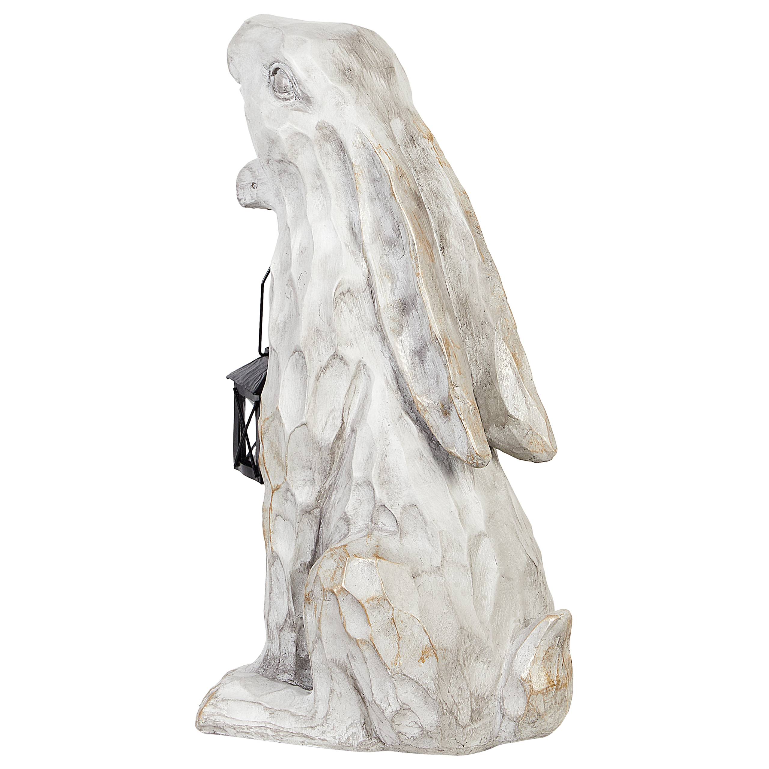 Beliani - Statue de jardin Oxyde de magnésium Blanc cassé GERLAND - Beliani - Image 5