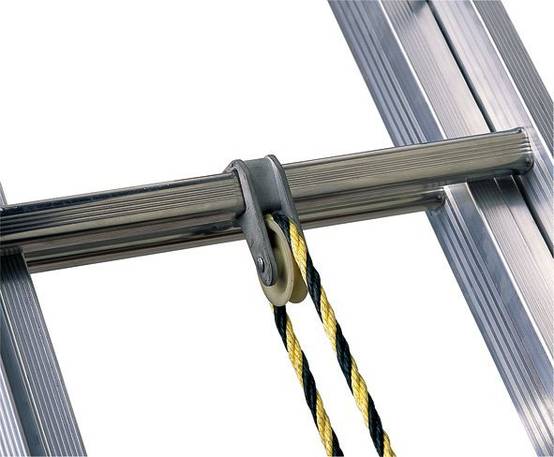 Echelle coulissante 2 à corde C2S 2x16 bx, 4m75/8m10 - Spécial service incendie et secours - Image 6