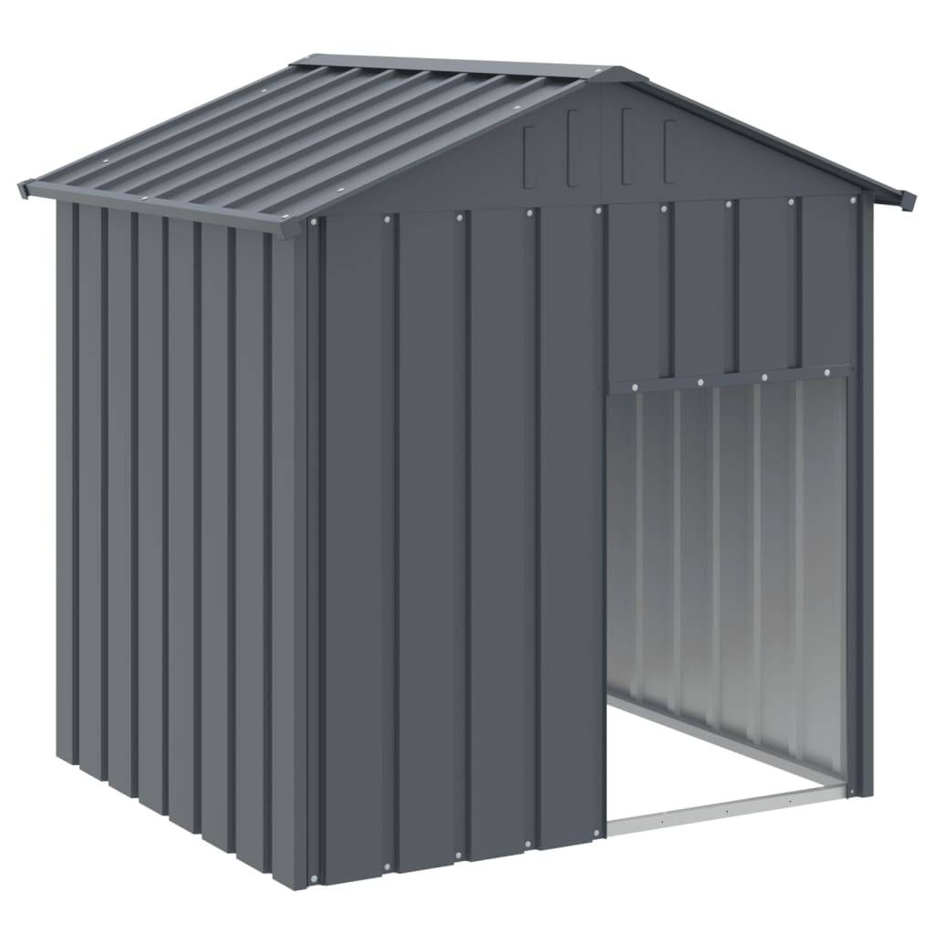 Vidaxl - Niche pour chien avec toit anthracite acier galvanisé vidaXL 172349 - Image 2