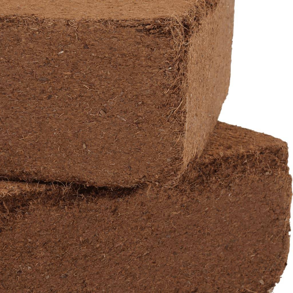 Vidaxl - Blocs de noix de coco 5 pcs 5 kg chacun 25 kg au total vidaXL 155730 - Image 4