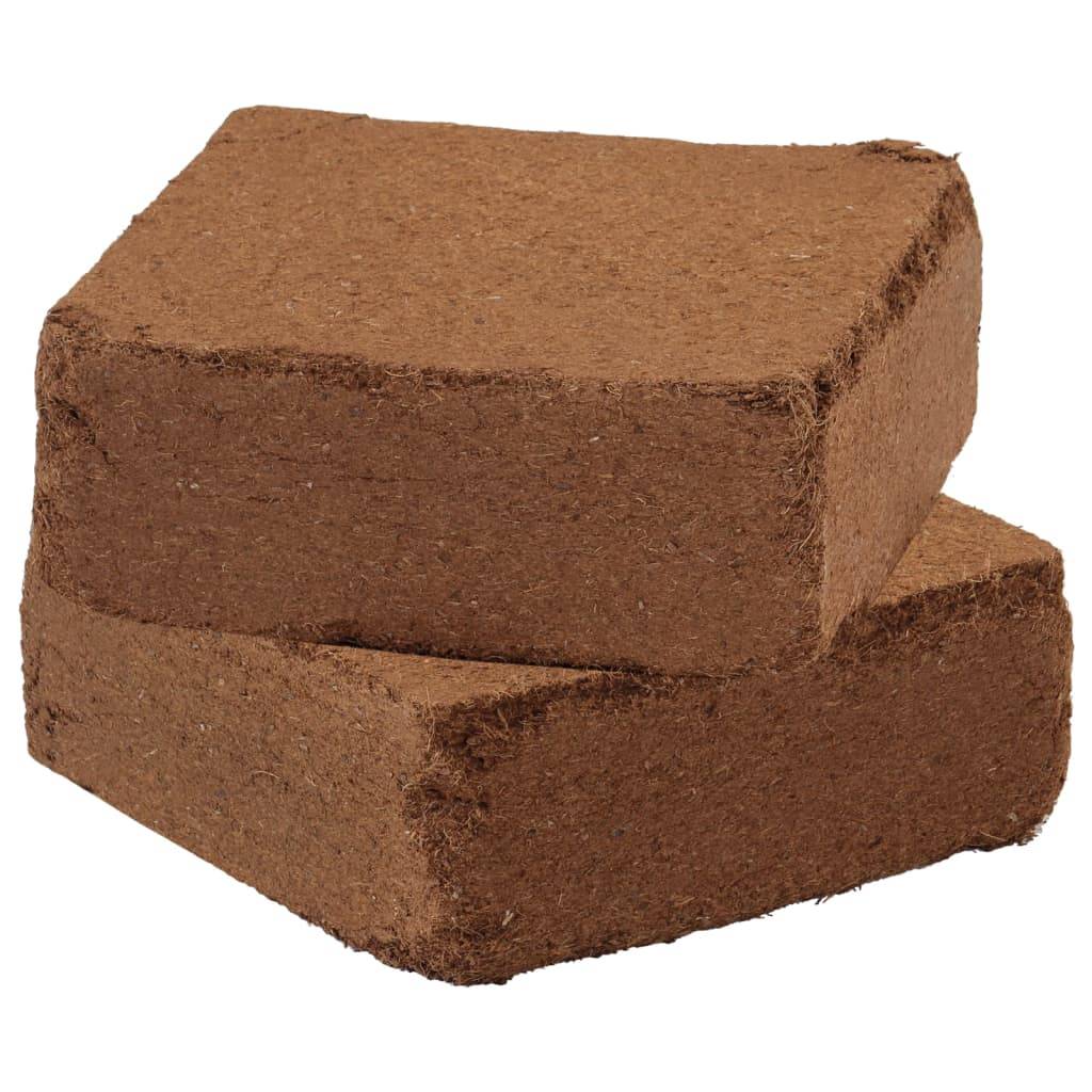 Vidaxl - Blocs de noix de coco 5 pcs 5 kg chacun 25 kg au total vidaXL 155730 - Image 9