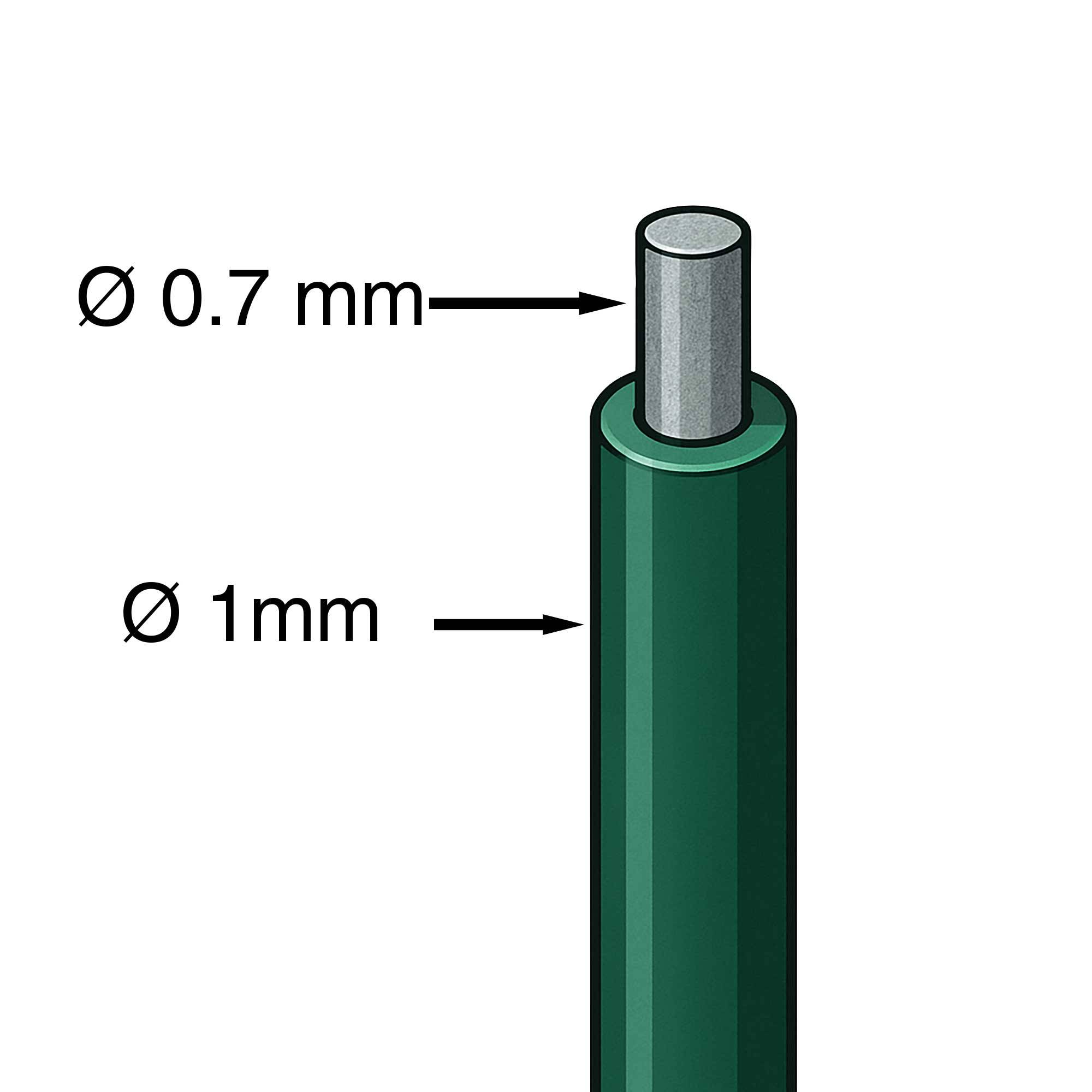 Grillage plastifié mailles hexagonales de 13mm WERKA PRO - 0,5 x 10m - Image 5
