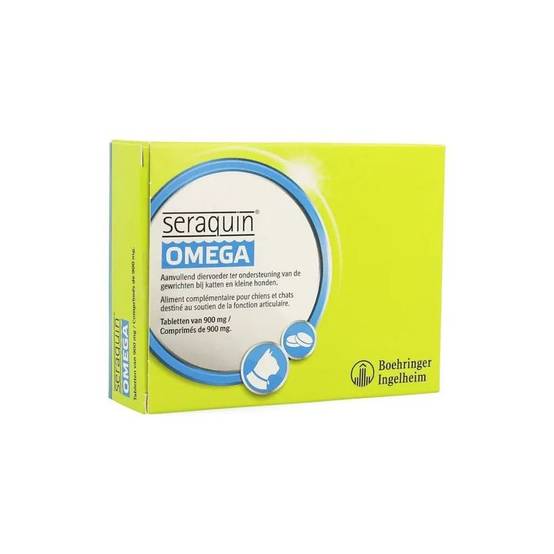 Boehringer - SERAQUIN OMEGA CHAT - BOEHRINGER 200 comprimés