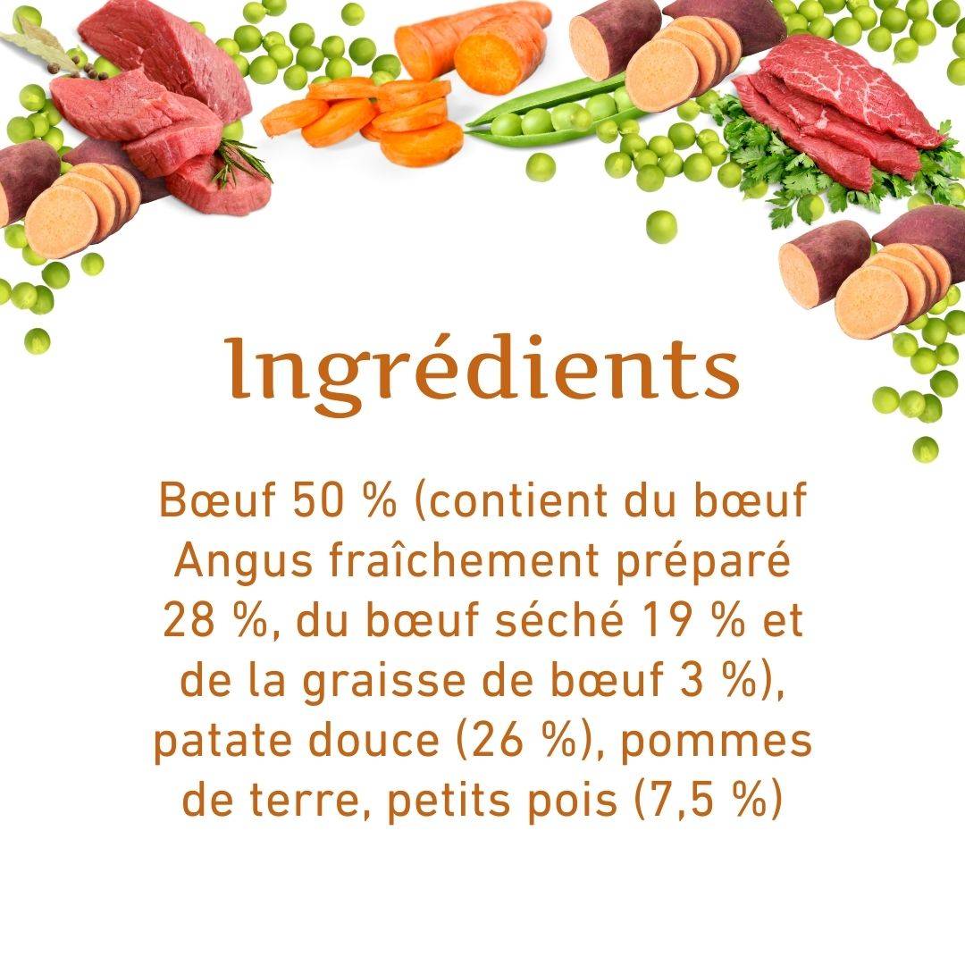 Wildfang - Wildfang - Aliment complet au bœuf - Pâtée au bœuf pur et croquettes Angus - Sans céréales - Image 3