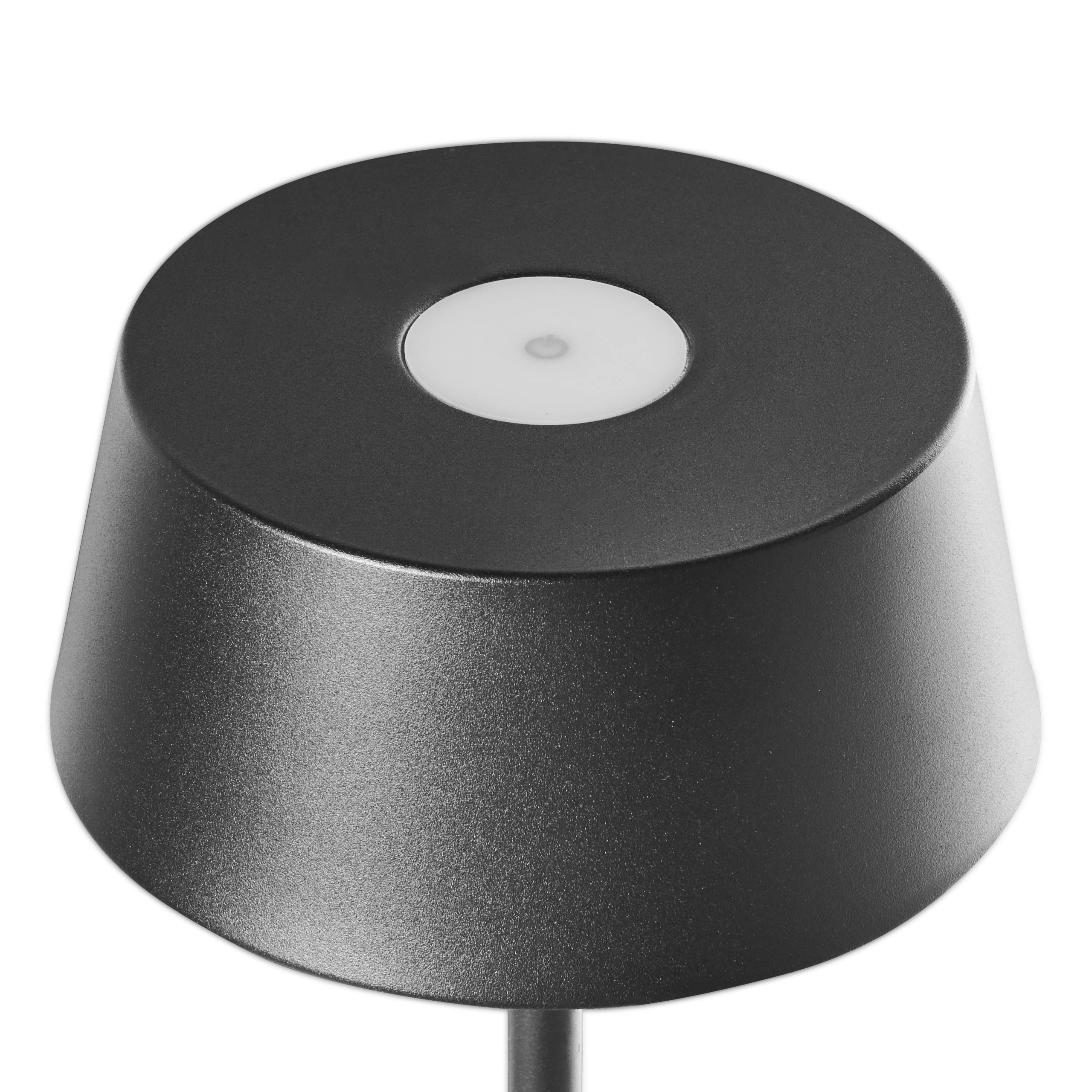 Beliani - Lampe de table d'extérieur Métal Noir GUDER - 15x15x36- Beliani - Image 4