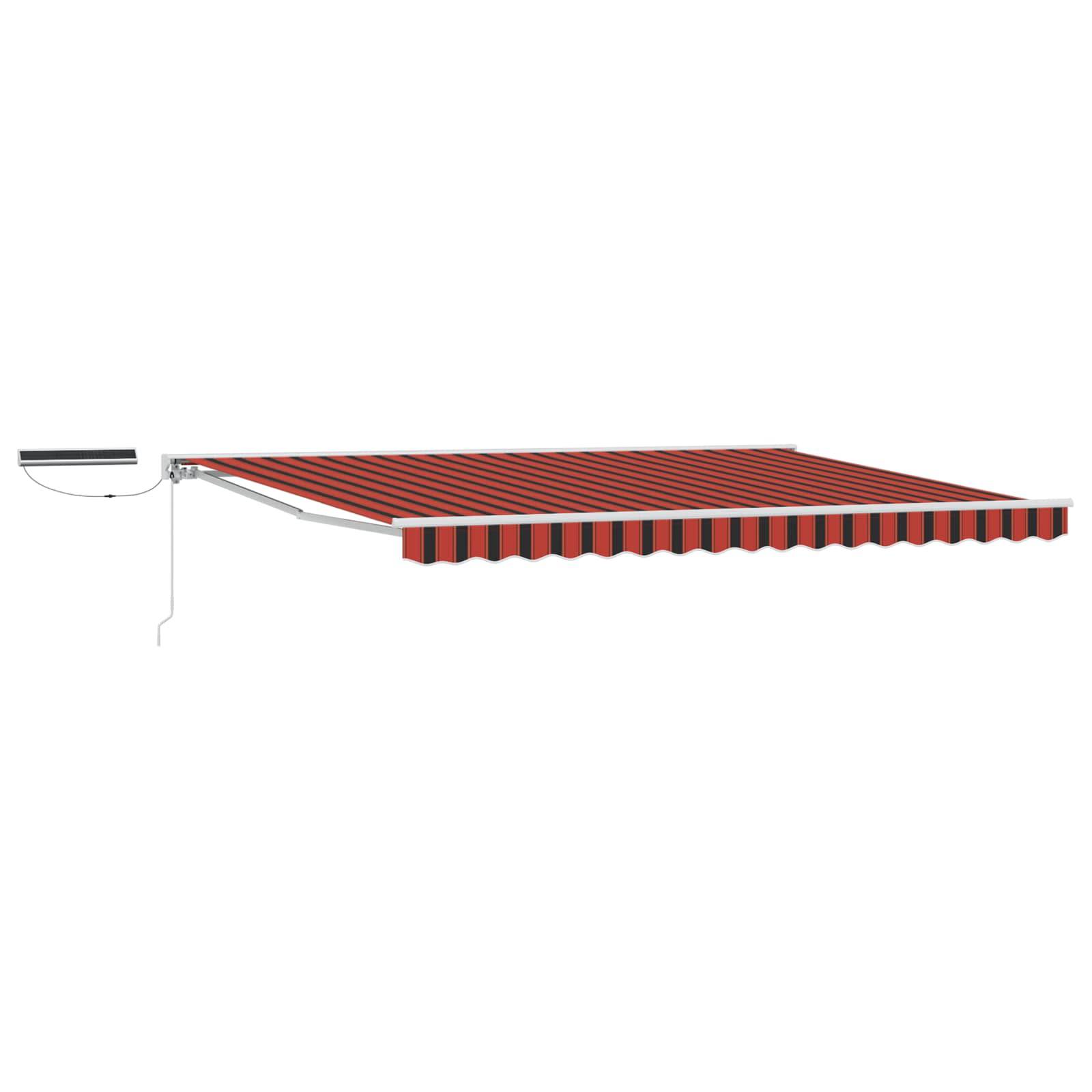PANGIVO - Store rétractable électrique polyester Orange et noir 4 x 3,5 m, 3421830 - PANGIVO - Image 1