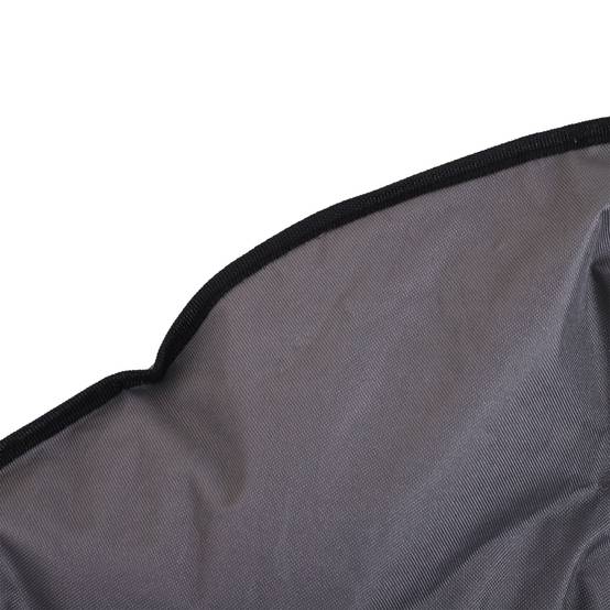 Fauteuil lune pliable métal Tissu Oxford épais Siège soucoupe camping 80x80x75cm Gris - ComfortXL Outdoor Living - Image 6