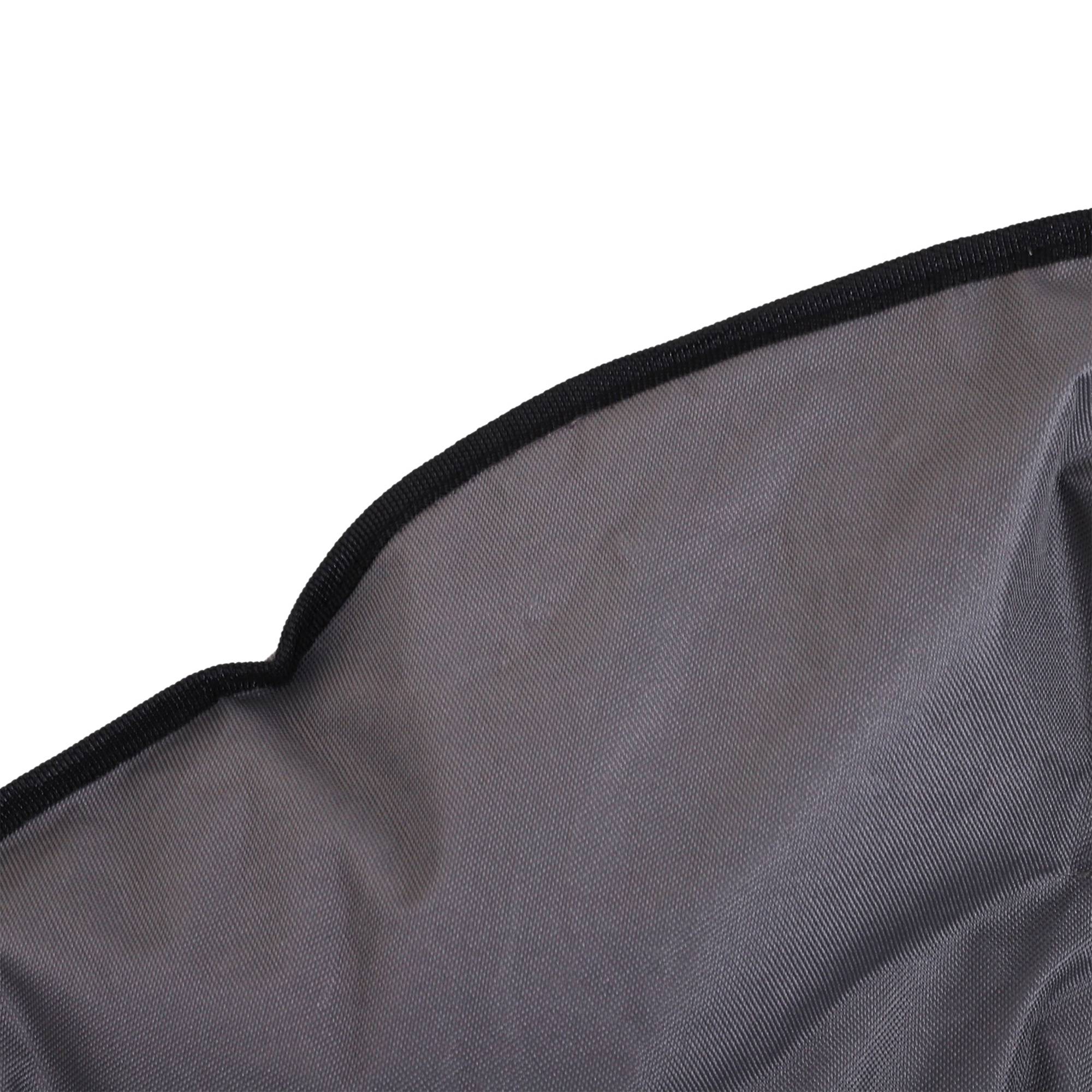 Fauteuil lune pliable métal Tissu Oxford épais Siège soucoupe camping 80x80x75cm Gris - ComfortXL Outdoor Living - Image 6