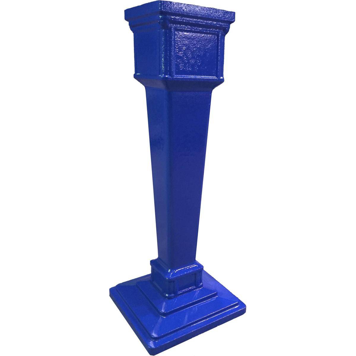 La Boite Jaune - Colonne pour boîte aux lettres en aluminium grand modèle 1950 - Image 1