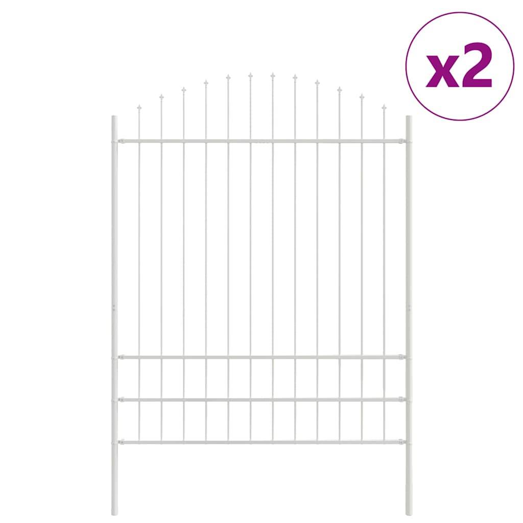 Maison Chic - Clôture de jardin - Panneau de clôture - Palissade Blanc 340 x 200 cm g493 - Image 1