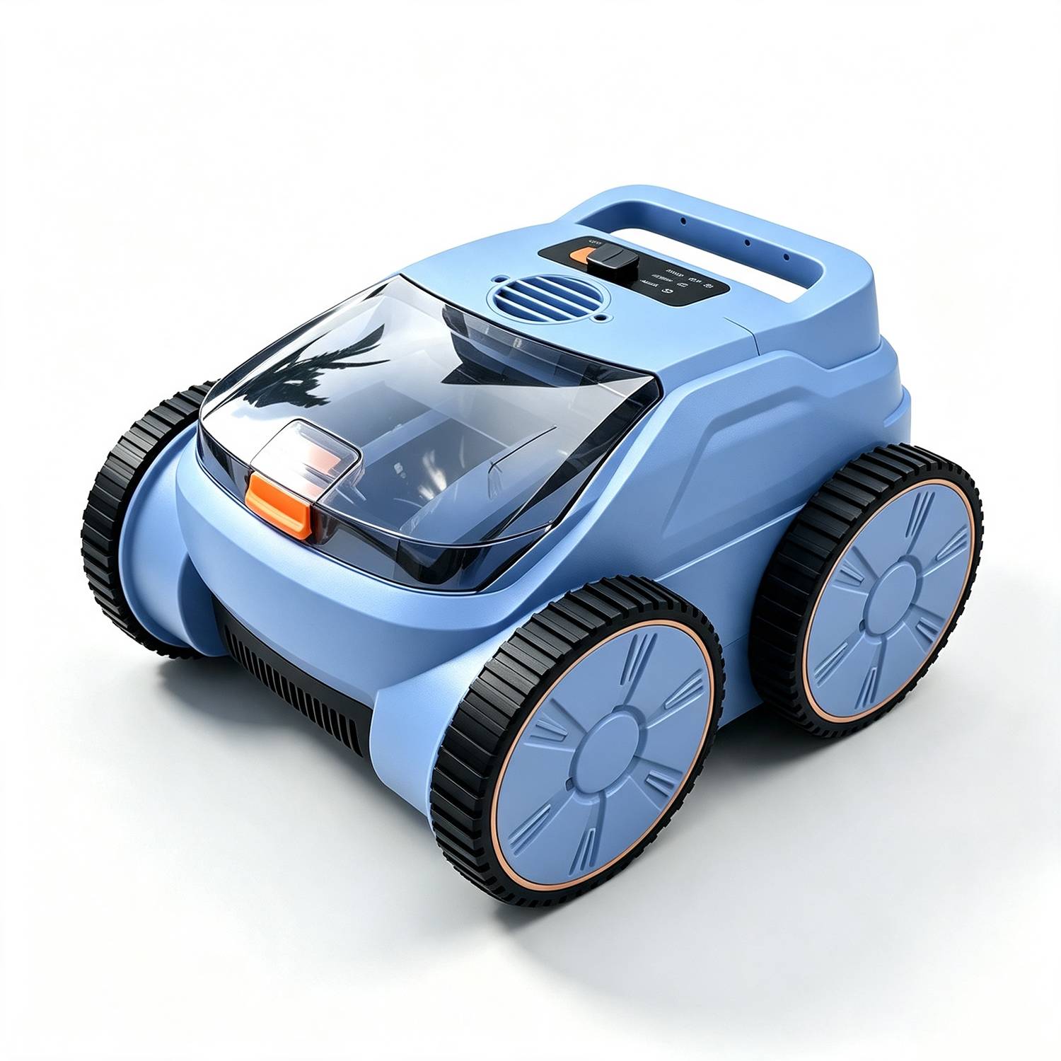 Robot nettoyeur de piscine SEAUTO SAT 20 sans fil Bluetooth, batterie lithium autonomie 2,5h, 3 modes de nettoyage, jusqu'à 200 m², IPX8 - Image 2