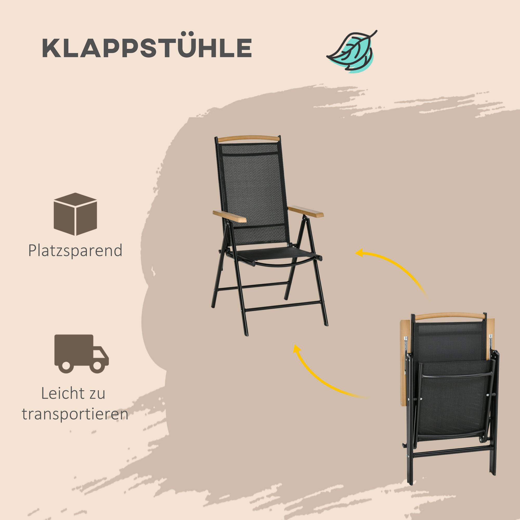 Set 6 places – spacieux, anti-UV, idéal pour grands repas en plein air - Image 6