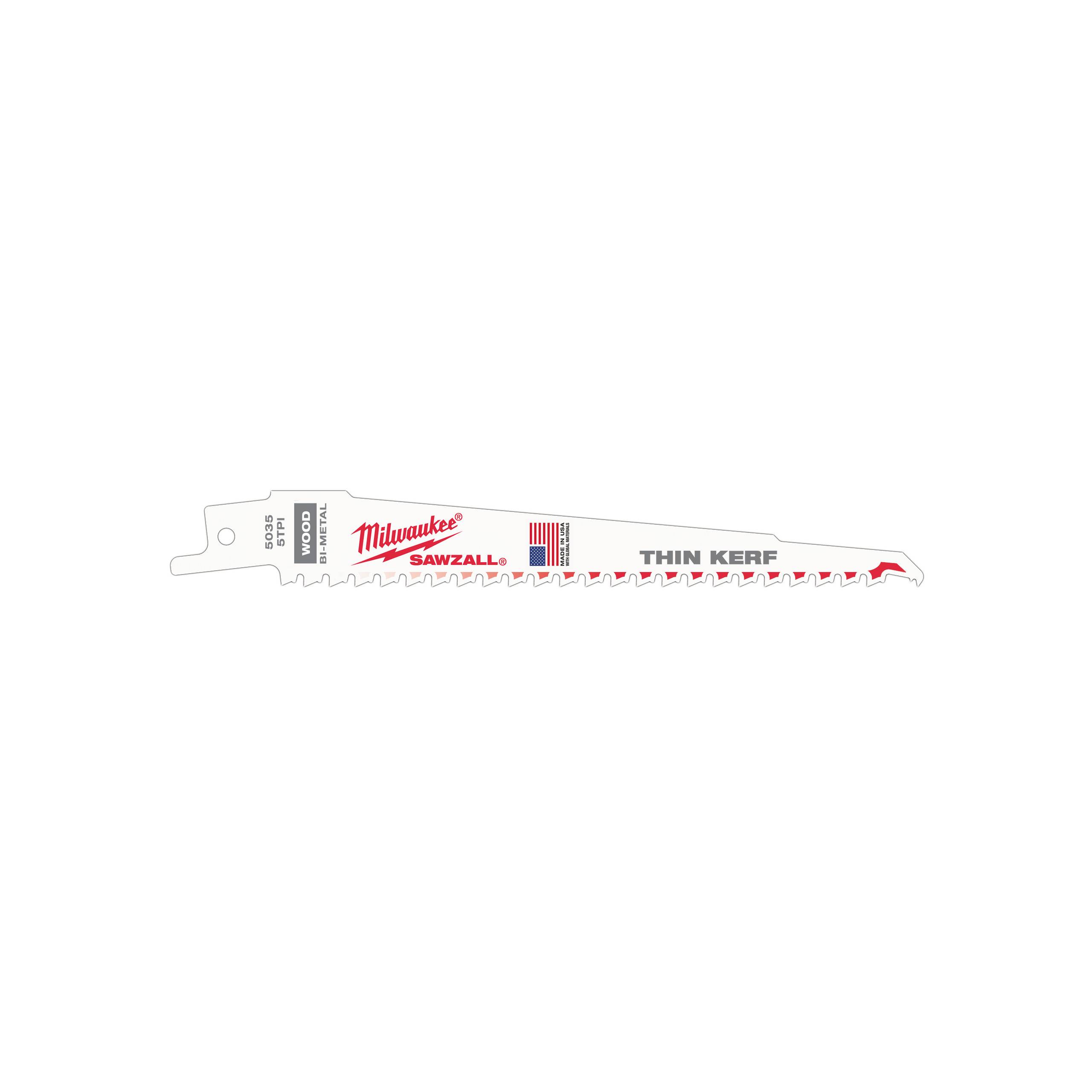Lame scie sabre 150mm (X5) - MILWAUKEE - 48475035