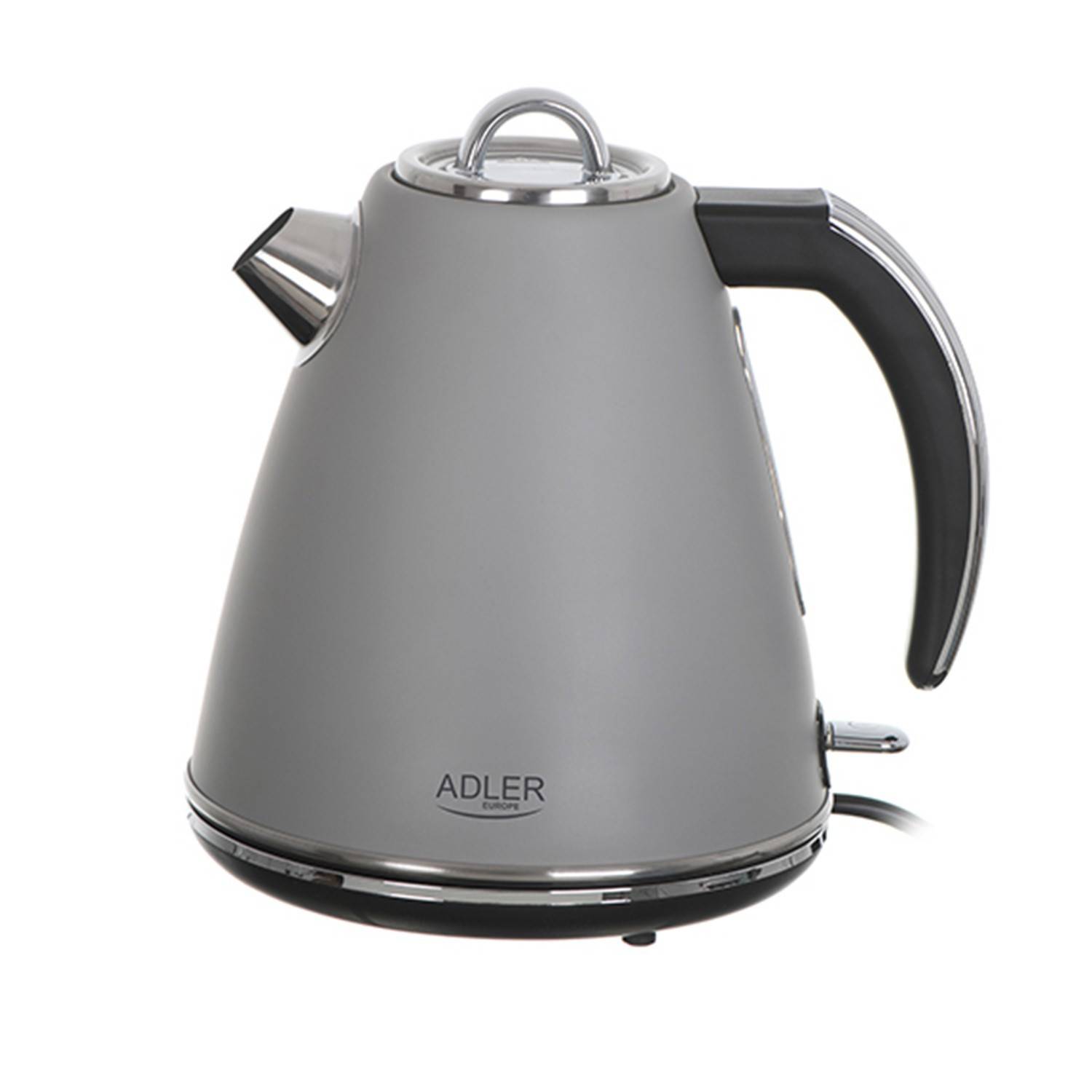 Adler AD 1343 Bouilloire en métal Grey, 1,5 L STRIX - Image 1