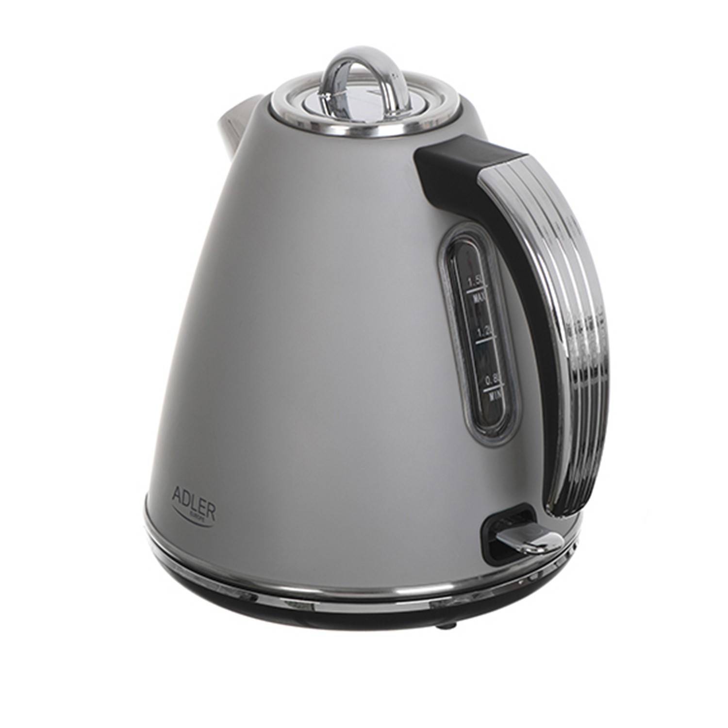 Adler AD 1343 Bouilloire en métal Grey, 1,5 L STRIX - Image 2