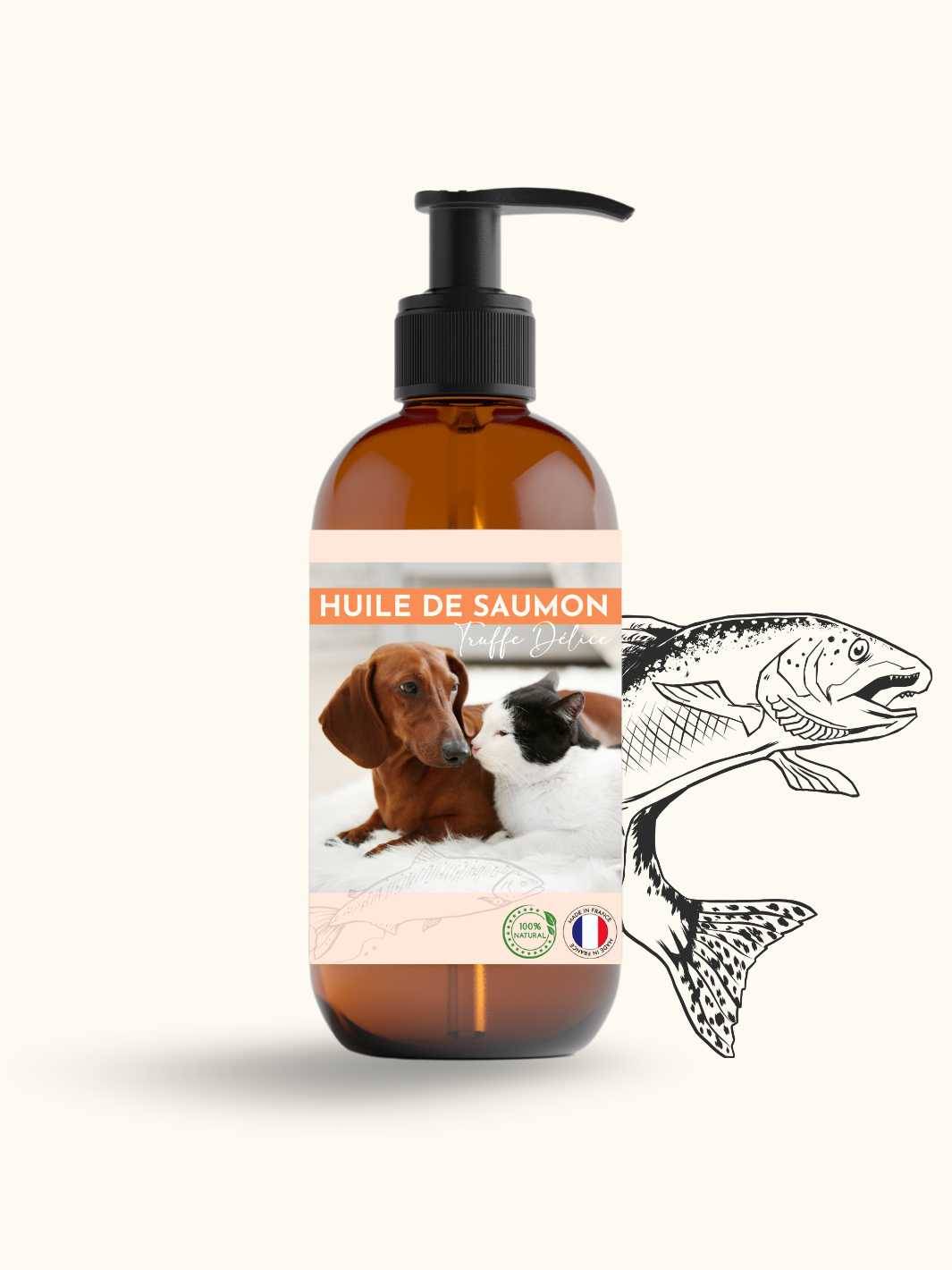 Huile de saumon Truffe Délice