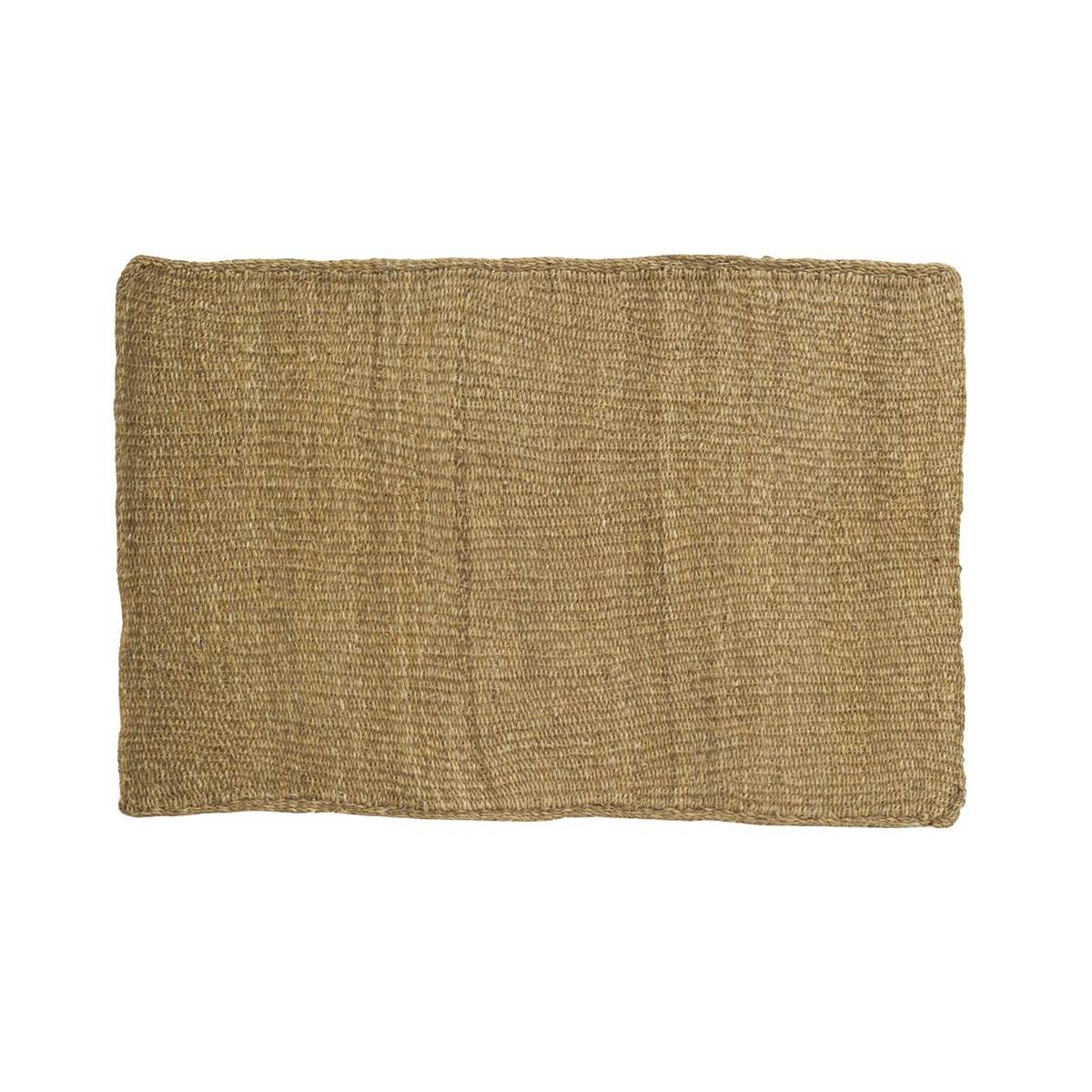 Aubry Gaspard - Tapis rectangulaire en jonc naturel - Image 1