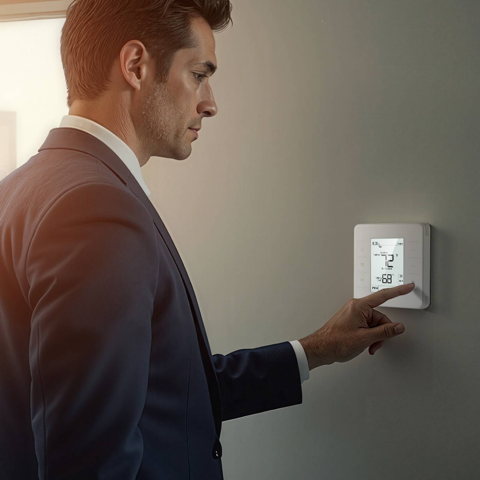 Vevor - VEVOR Thermostat Programmable Domestique 7 Jours pour Pompe Chaleur Climatiseur - Image 8