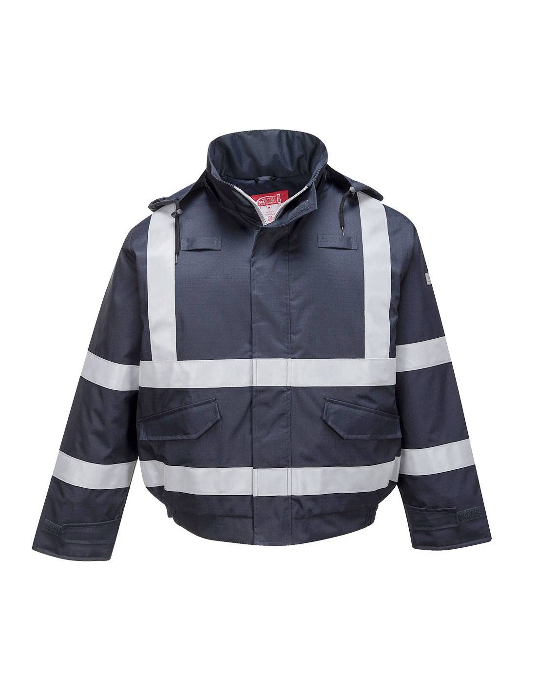 Blouson Chaud Bizflame Pluie Fr Multi Protection Couleur : Marine Taille 5xl - Portwest