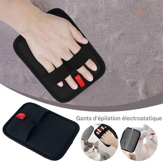 lot de 2 Gant d'épilation pour chiens et chats IntiMeg - Image 4