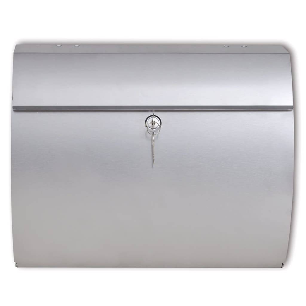 Boîte aux lettres Argent 38 X 13 cm - Prolenta Premium - Image 2