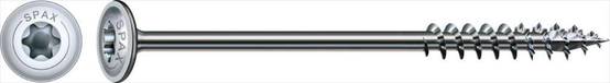 Spax - Lot de 20 vis acier tête fraisée bombée torx SPAX, Diam.6 mm x L.160 mm - Image 2