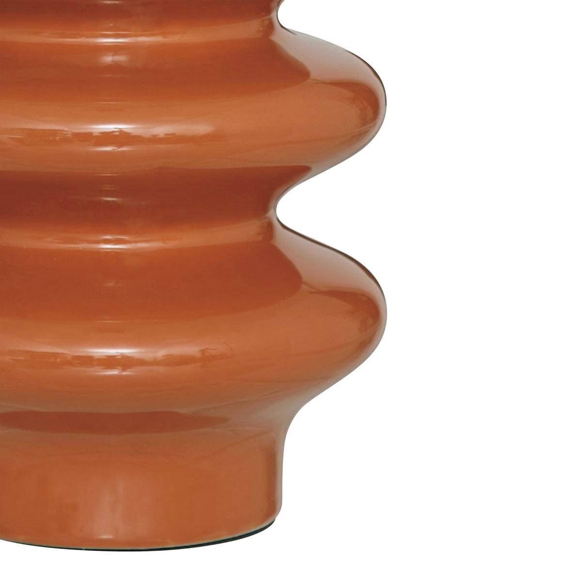 Lampe à Poser en Céramique "Vinus" 44cm Terracotta - Image 3