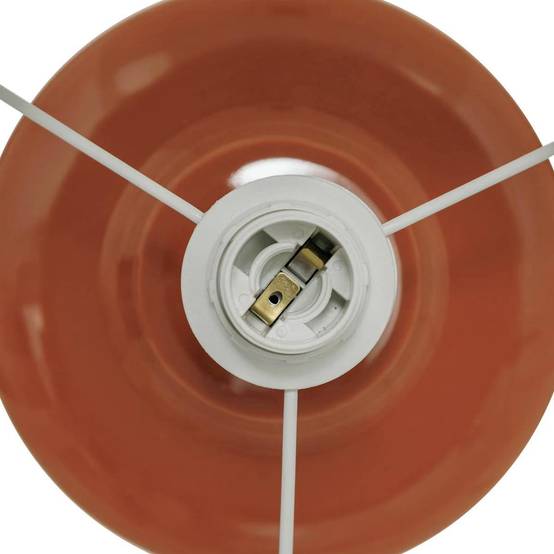 Lampe à Poser en Céramique "Vinus" 44cm Terracotta - Image 4