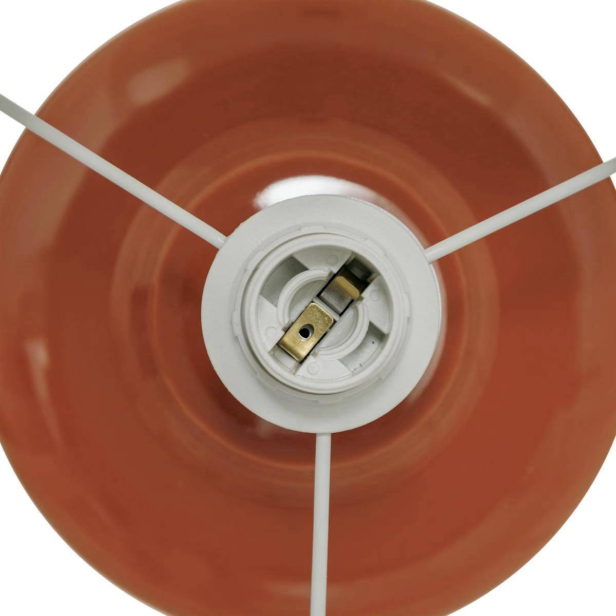 Lampe à Poser en Céramique "Vinus" 44cm Terracotta - Image 4