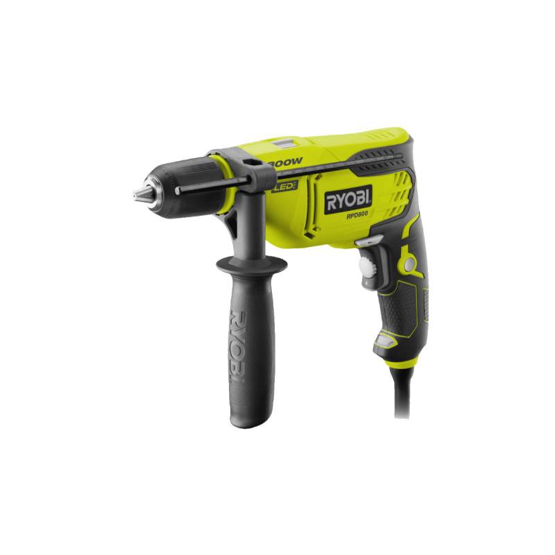 Ryobi - Perceuse à percussion RYOBI - 800W - RPD800-K - Image 1